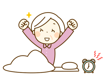 画像:質のよい睡眠 