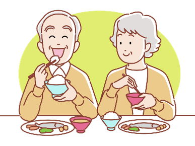 画像:食事
