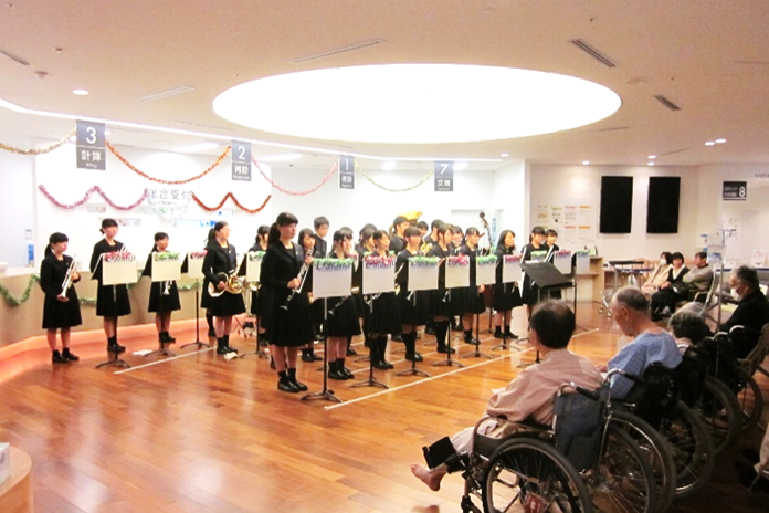 岡山市立市民病院2016年クリスマスコンサート写真