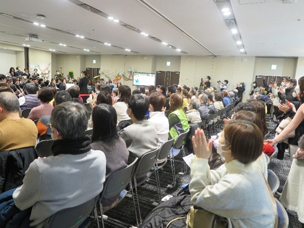 市民病院移転10周年コンサートの写真 観客