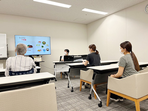 教室写真:糖尿病教室の様子