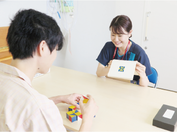 写真:言語聴覚療法