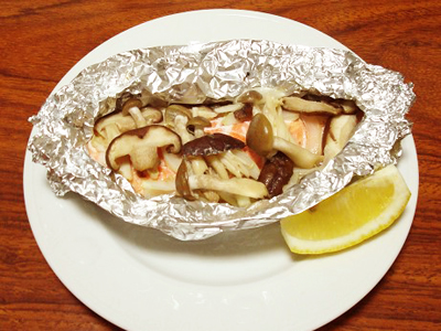 レシピ：魚のホイル焼き 写真