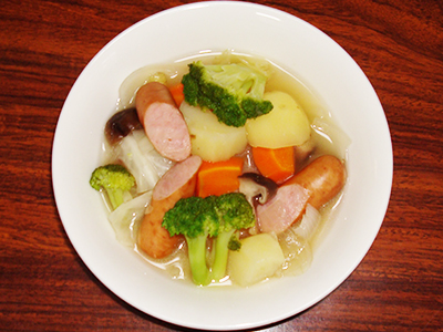 レシピ：野菜たっぷりポトフ 写真