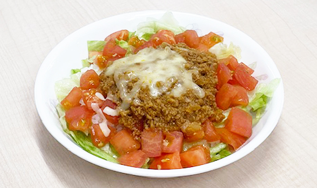 昼食写真:タコライス