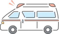 イラスト:救急車